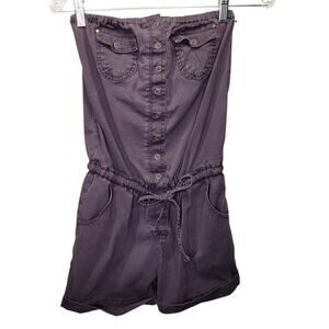 Denim Purple Romper Size Small